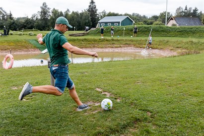 Piedzīvojums draugiem Siguldas futbolgolfa parkā