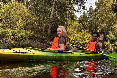 Laivu brauciens pa Misu 10 personām – no Dalbes līdz Ozolniekiem