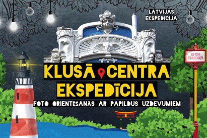 Atklāj Kluso centru foto orientēšanās piedzīvojumā