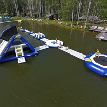 Ūdens atrakcijas kompleksā “Chill Up” Vecpiebalgā