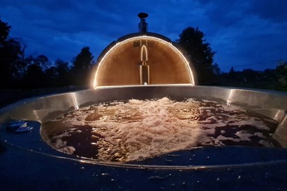 Pārvietojamā pirts un kubls ar piegādi – svētkiem un atpūtai