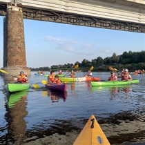 Aizraujošs brauciens ar SOT kajaku Daugavpilī 