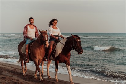 [Tikai ar piegādi] Izjāde ar zirgiem dabas parkā "Piejūra"