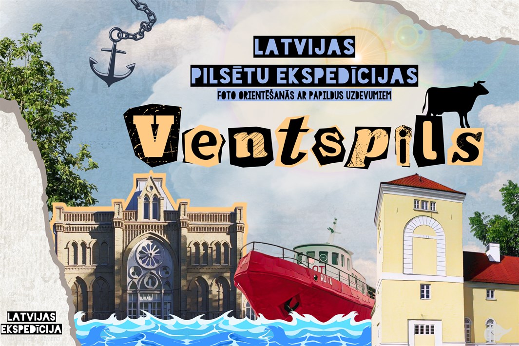 Foto orientēšanās spēle ''Ventspils ekspedīcija''