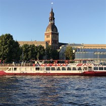“Riga River Tour” pilsētas panorāmas kruīzs 2 personām 