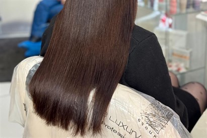 Matu atjaunošana ar keratīnu salonā “Bize”