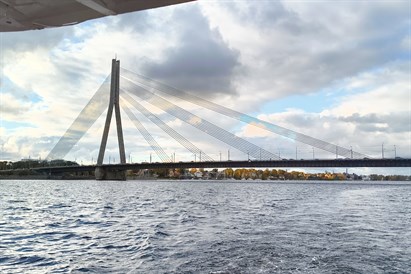 “Riga River Tour” pilsētas panorāmas kruīzs 2 personām 