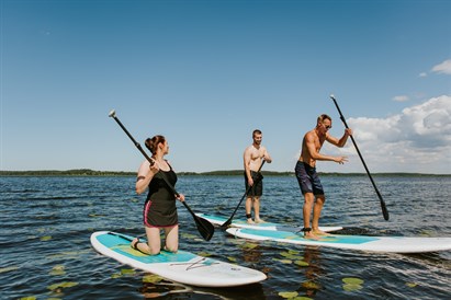 SUP piedzīvojums Ķīšezerā