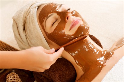 Šokolādes procedūra sejai, kaklam un dekoltē