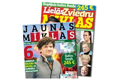 Žurnālu „Lielās Zviedru mīklas“ un  „Jaunās Mīklas“ abonements