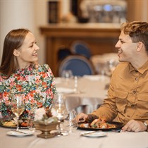 Vakariņas restorānā “Meridianas” Klaipēdā