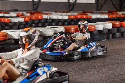 Dāvanu karte kartingu piedzīvojumiem "Biķernieku kartinga hallē”