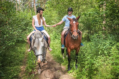 Individuāla pāru izjāde ar zirgiem Ķekavā