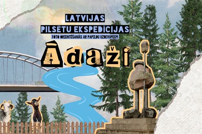 Foto orientēšanās spēle “Ādažu ekspedīcija”