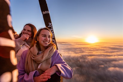 Privāts lidojums gaisa balonā kompānijai līdz 4 personām