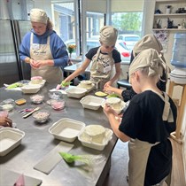 Bento kūku meistarklase “Aira’s cakes” studijā