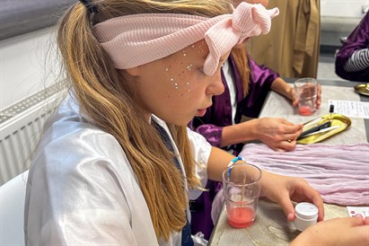 Brīnumu studijas meistarklase “Radošās dāmas” meitenēm