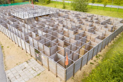 Labirinta „Minotaurs” apmeklējums ģimenei vai draugiem