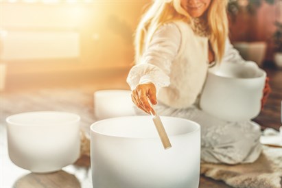 Kristāla skaņu meditācija “Sajūtu Telpā”