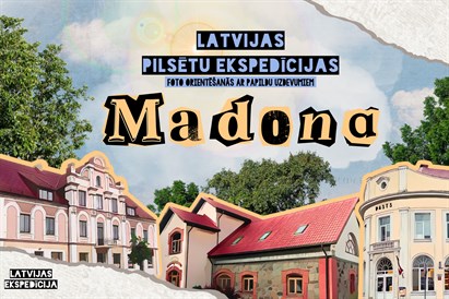 Foto orientēšanās spēle “Madonas ekspedīcija”