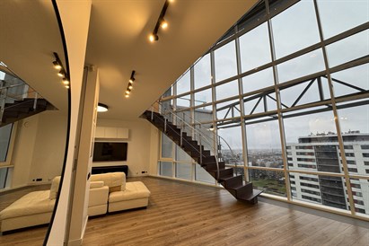 Privāta SPA atpūta 4 personām “Skyhouse Riga” penthausā Skanstē