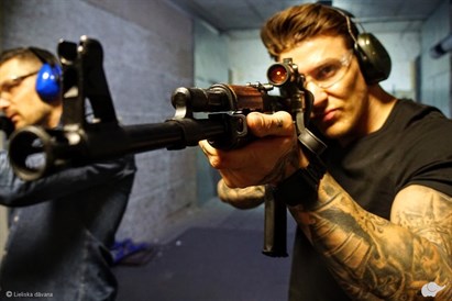 [Tikai ar piegādi] Šaušana ar īstiem kaujas ieročiem Rīgā