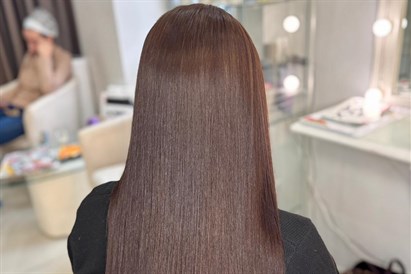 Matu atjaunošana ar keratīnu salonā “Bize”