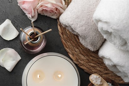 Skropstu laminēšana salonā "Blanche Beauté"