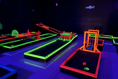 Dubultrandiņš “Golfiņš” telpās Rīgā