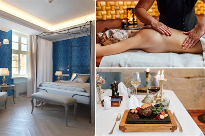 3in1 Vecrīgas mini atvaļinājums diviem I “Aqua Villa SPA”, “Le Chevalier Relais”, “Zilā Govs”
