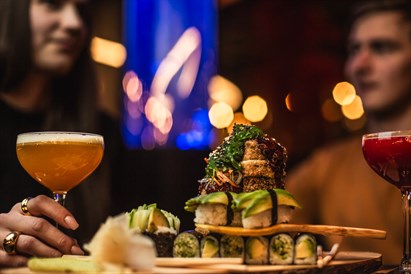 Romantiskais suši vakars restorānā “DERBRUDER” 