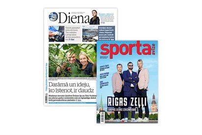 Laikraksts „Diena” Pamatkomplekts + „Sporta Avīze”