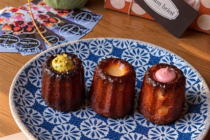 Canelé saldais trio no "Madam Brioš” – izbaudi 3, maksā par 2