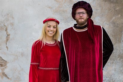 Romantiska tikšanās viduslaikos Jaunpils pilī