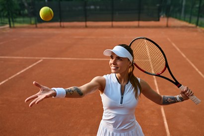 Teniss ar draugiem atpūtas parkā “Avoti” Valmierā