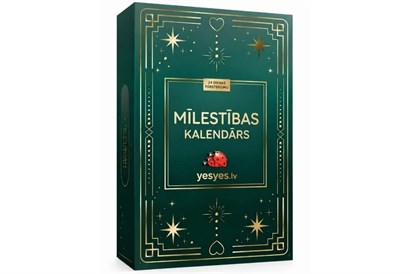 Adventes kalendārs pāriem „Turpiniet rotaļāties” no „YesYes”