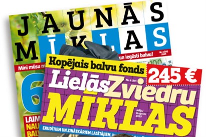 Žurnālu „Lielās Zviedru mīklas“ un  „Jaunās Mīklas“ abonements