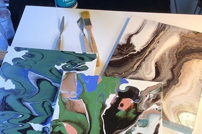 Mākslas studijas “ZandereART” dāvanu karte – Meistarklases Rīgas Centrā