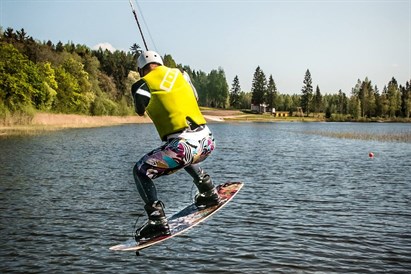 Veikbords diviem atpūtas kompleksā “Chill Up”