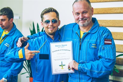 Lidojums ar reaktīvo lidmašīnu L-39C un unikāla pieredze pilota lomā