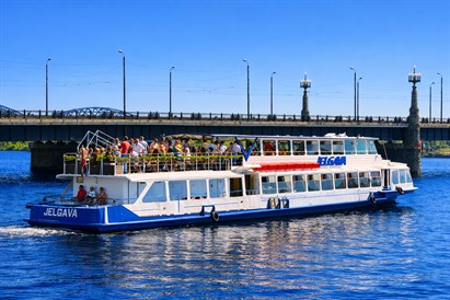 “Riga River Tour” pilsētas panorāmas kruīzs 2 personām 