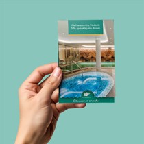 [Tikai ar piegādi] Wellness centra Hedonic SPA apmeklējums diviem