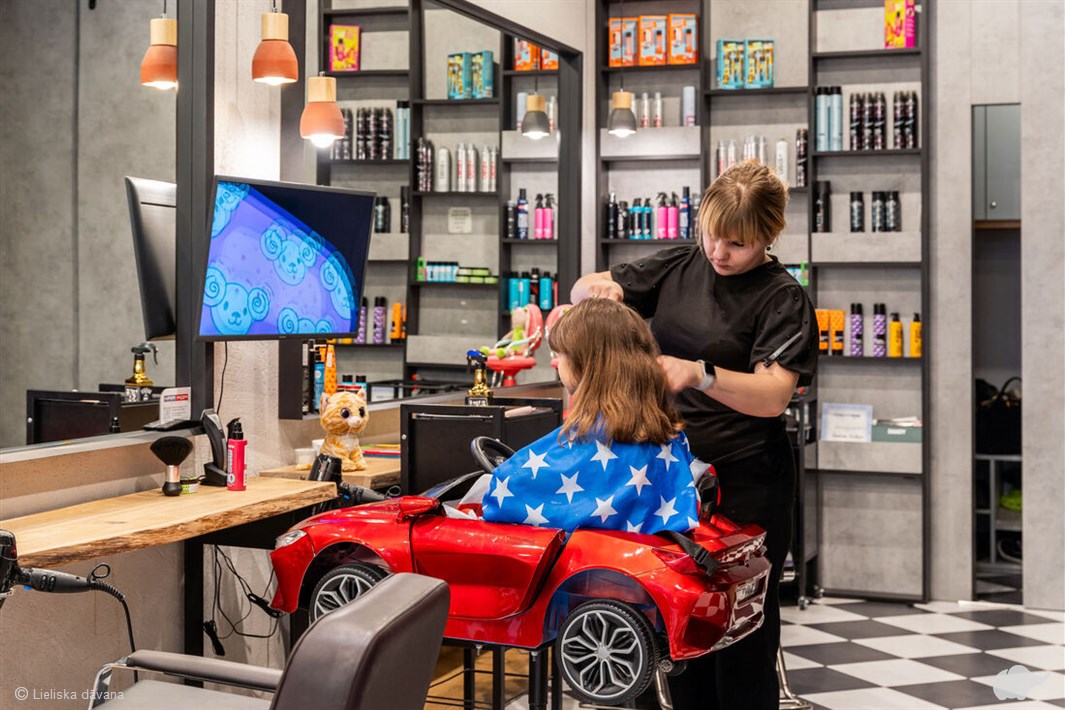 Salona “HairRiga” apmeklējums bērnam