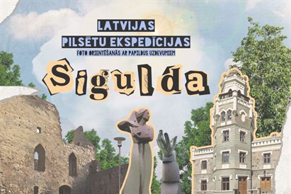 Foto orientēšanās spēle ''Siguldas ekspedīcija''