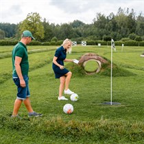 Piedzīvojums draugiem Siguldas futbolgolfa parkā