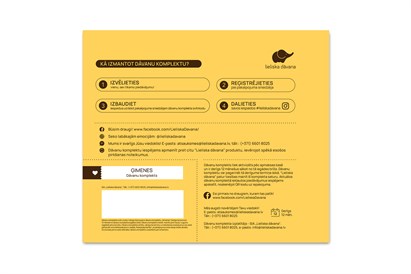 Dāvanu komplekts ĢIMENES