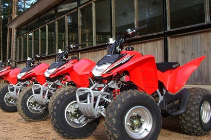 Izbrauciens ar kvadraciklu