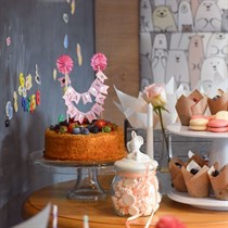 Bērnu ballīte un gards svētku mielasts Jūrmalā