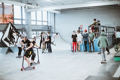 Visas dienas apmeklējums „The Spot” ekstrēmo un alternatīvo sporta veidu centrā