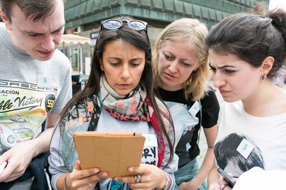 Pastaigu pilsētas spēle Vecrīgā ar vadītāju
